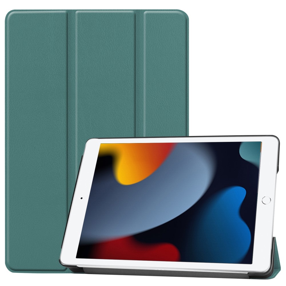 Apple iPad 10.2 9th Gen (2021) Tri-Fold etui, Grønn