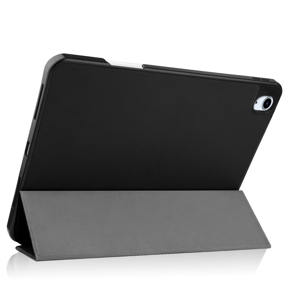 Apple iPad Air 10.9 4th Gen (2020) Tri-fold etui med pennholder, Svart