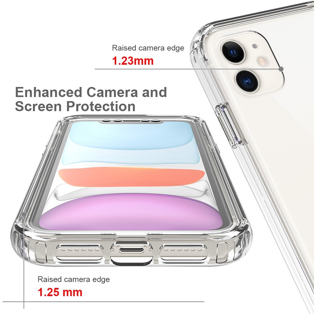 iPhone 11 Deksel Full Protection, Gjennomsiktig