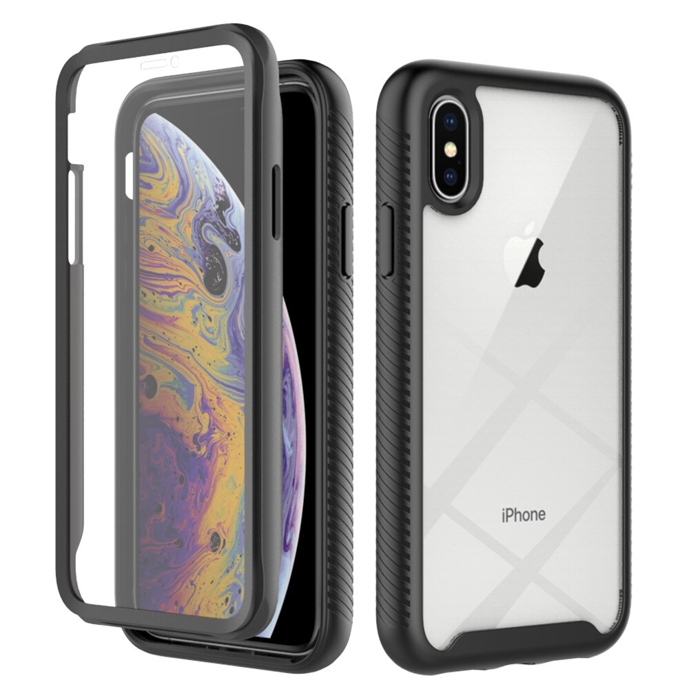 iPhone X/XS Deksel Full Protection, Svart