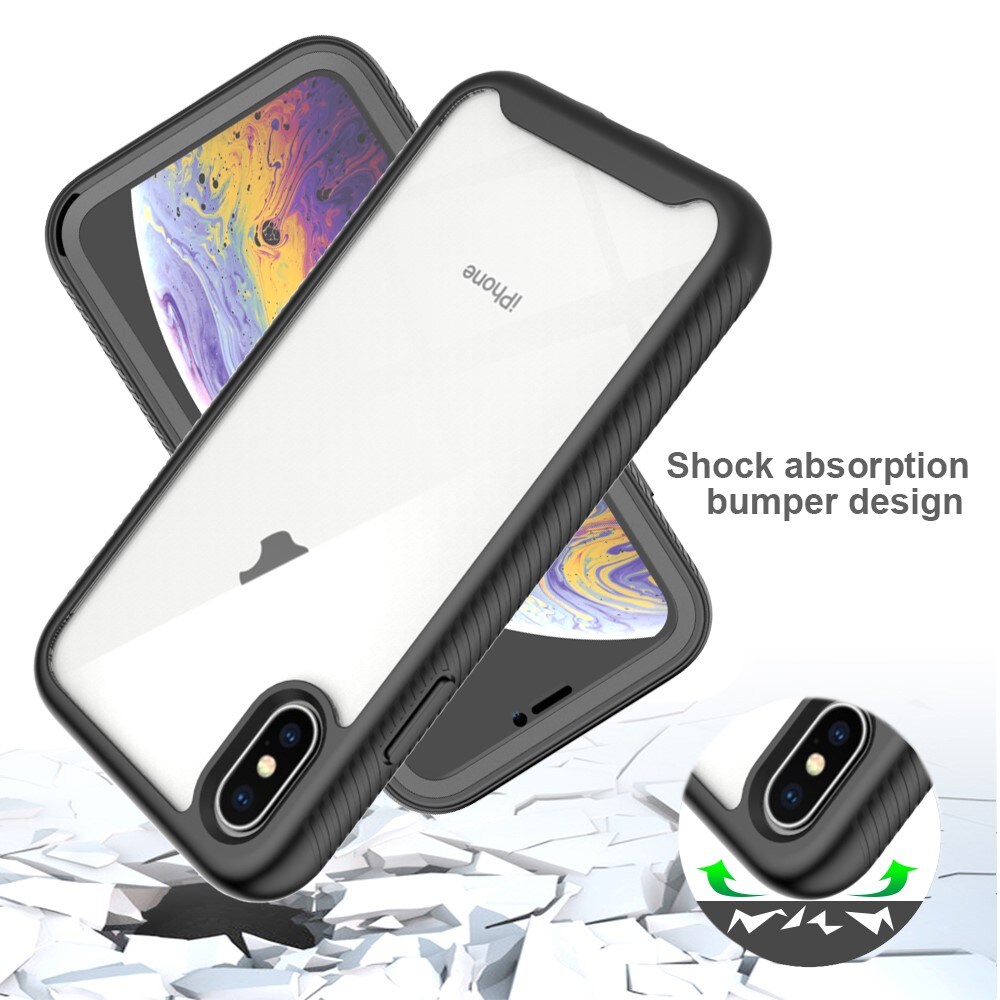 iPhone X/XS Deksel Full Protection, Svart