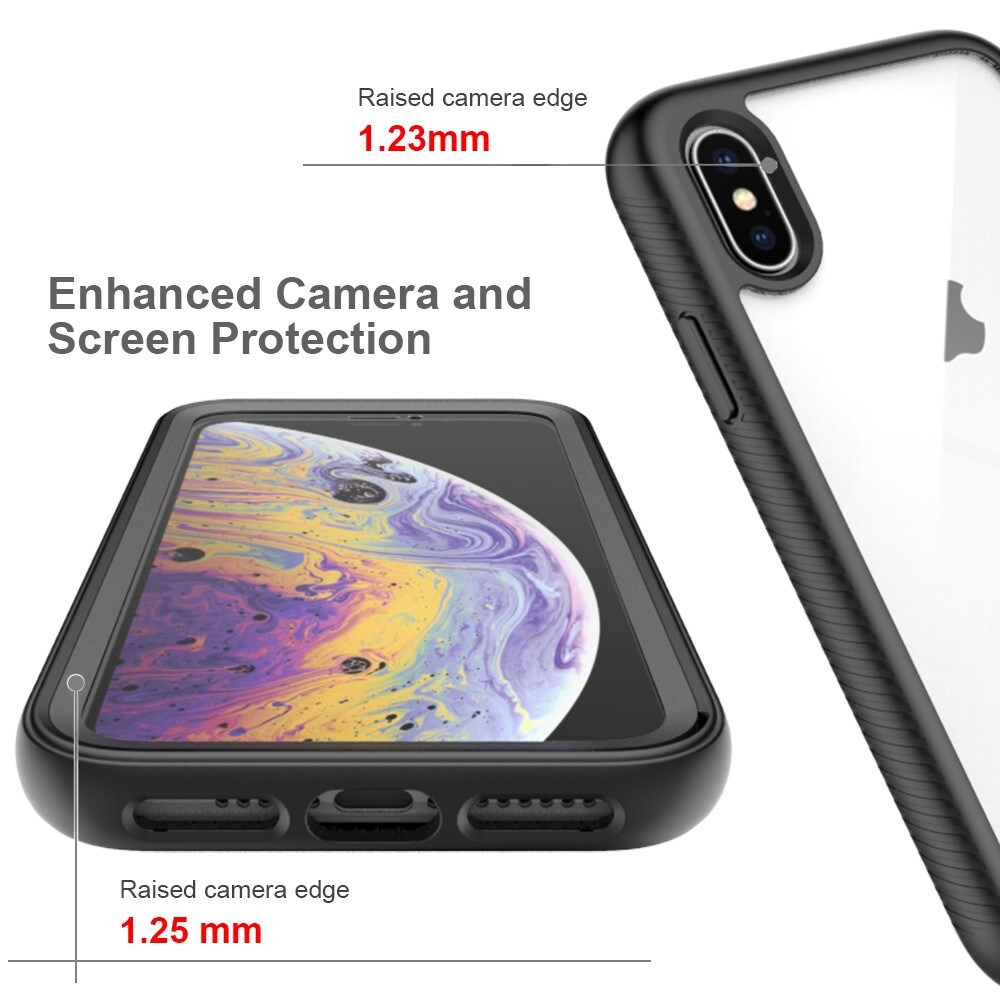 iPhone X/XS Deksel Full Protection, Svart