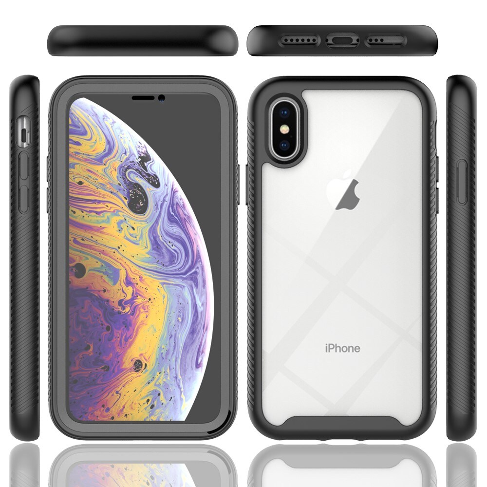 iPhone X/XS Deksel Full Protection, Svart