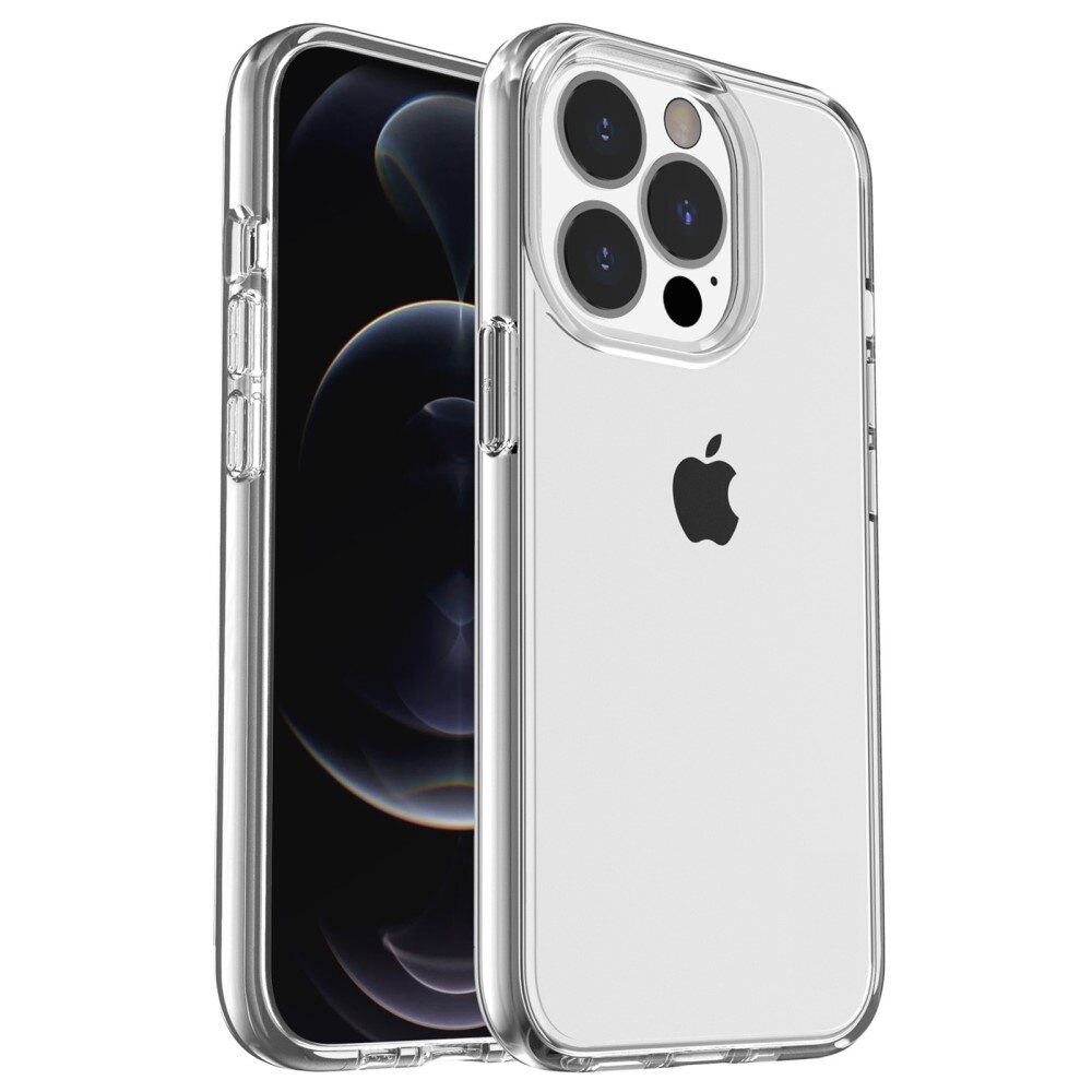 iPhone 15 Pro Tynt TPU-deksel, Gjennomsiktig