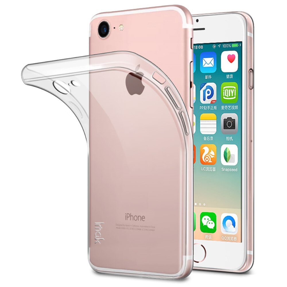 iPhone SE 2020 Deksel i TPU, Gjennomsiktig