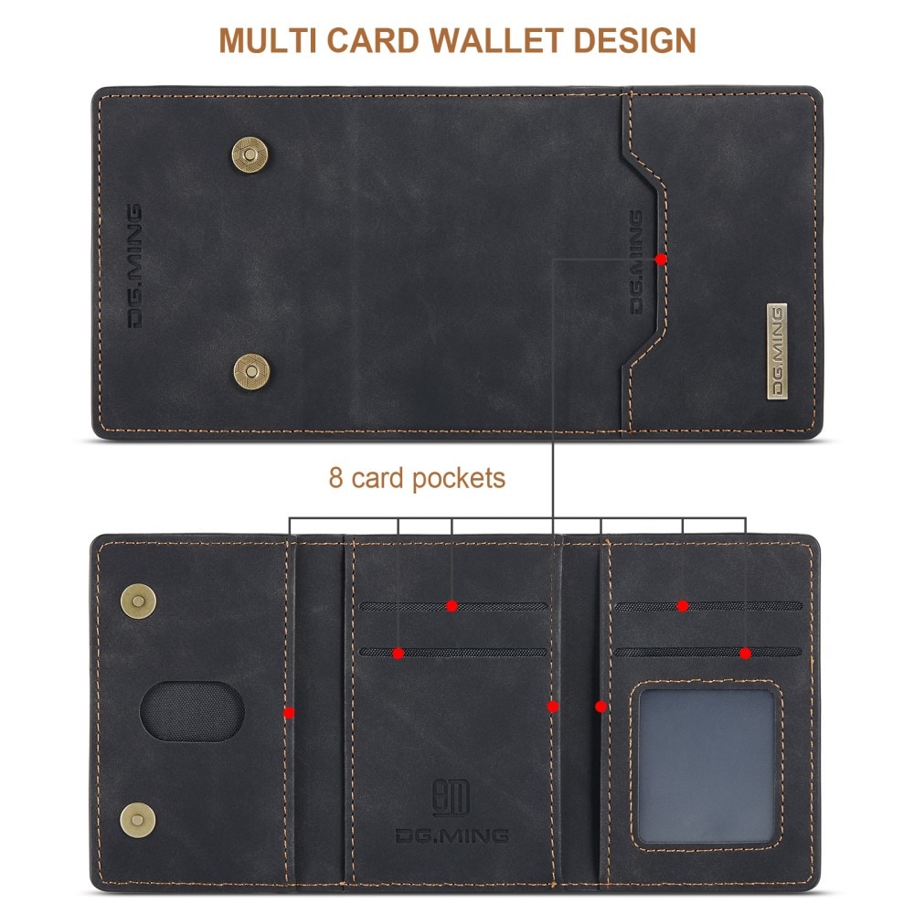 Samsung Galaxy S21 Ultra Deksel med avtakbar lommebok, Svart