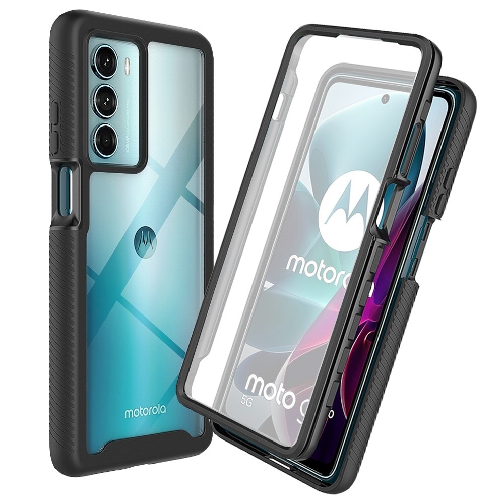 Motorola Moto G200 Deksel Full Protection, Svart