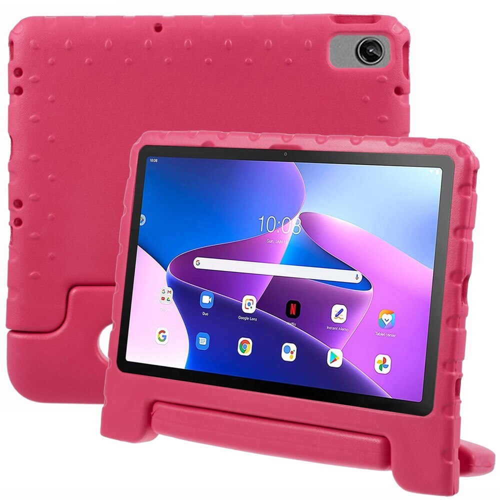  Lenovo Tab M10 Plus (3rd gen) Støtsikkert deksel/etui - Perfekt for barn, Rosa