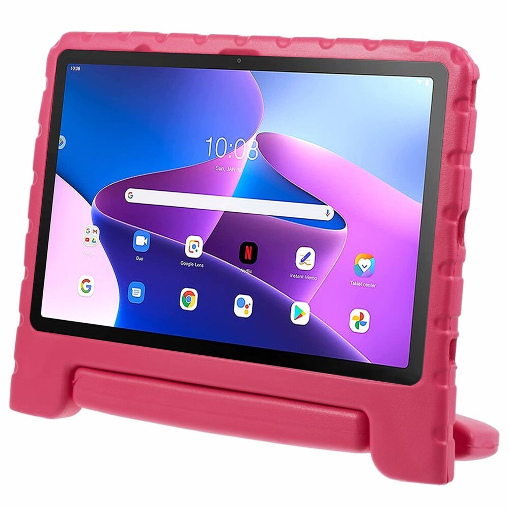  Lenovo Tab M10 Plus (3rd gen) Støtsikkert deksel/etui - Perfekt for barn, Rosa