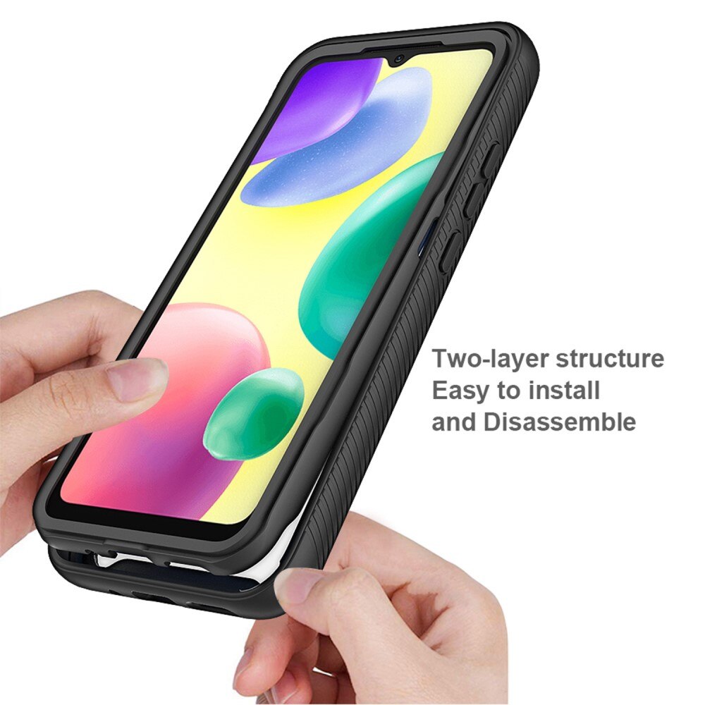 Xiaomi Redmi 9C Deksel Full Protection, Svart