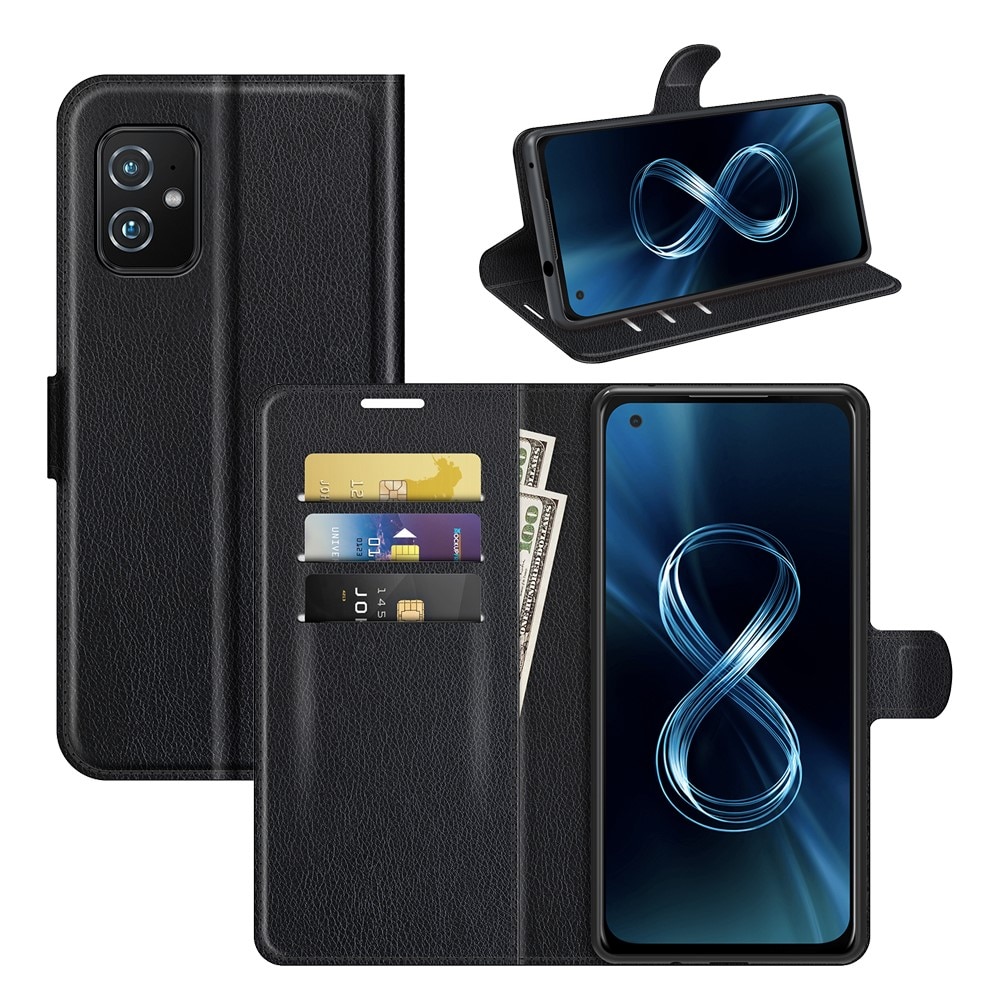 Asus ZenFone 8 Enkelt mobiletui, Svart