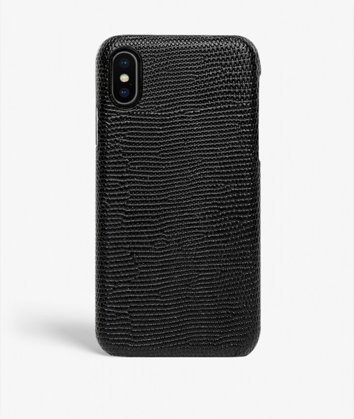 iPhone Xs Max Deksel Lizard Black