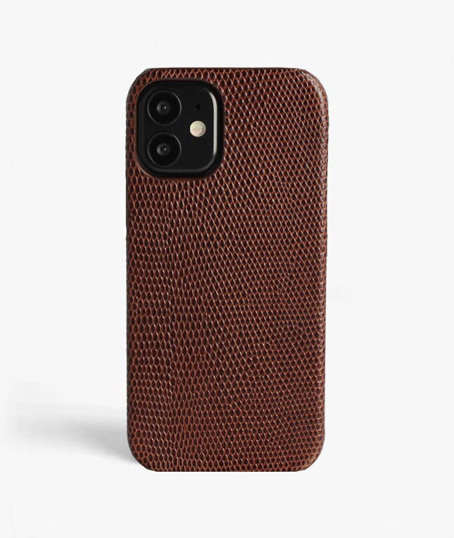 iPhone 12 Mini Deksel Lizard Brown