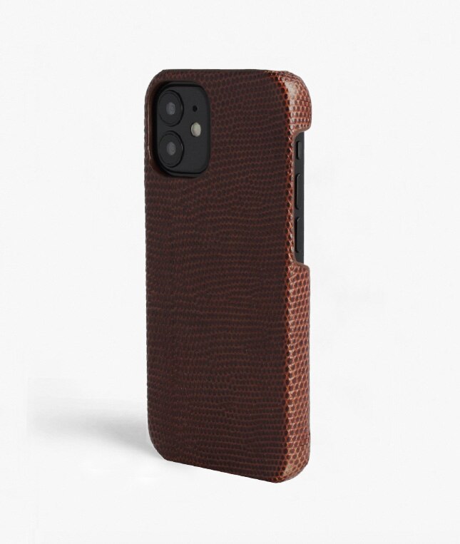 iPhone 12 Mini Deksel Lizard Brown