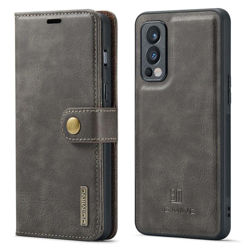  OnePlus Nord 2 5G Lommeboketui med avtakbart deksel, Brown