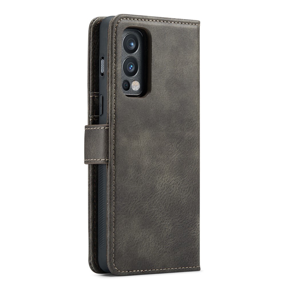  OnePlus Nord 2 5G Lommeboketui med avtakbart deksel, Brown