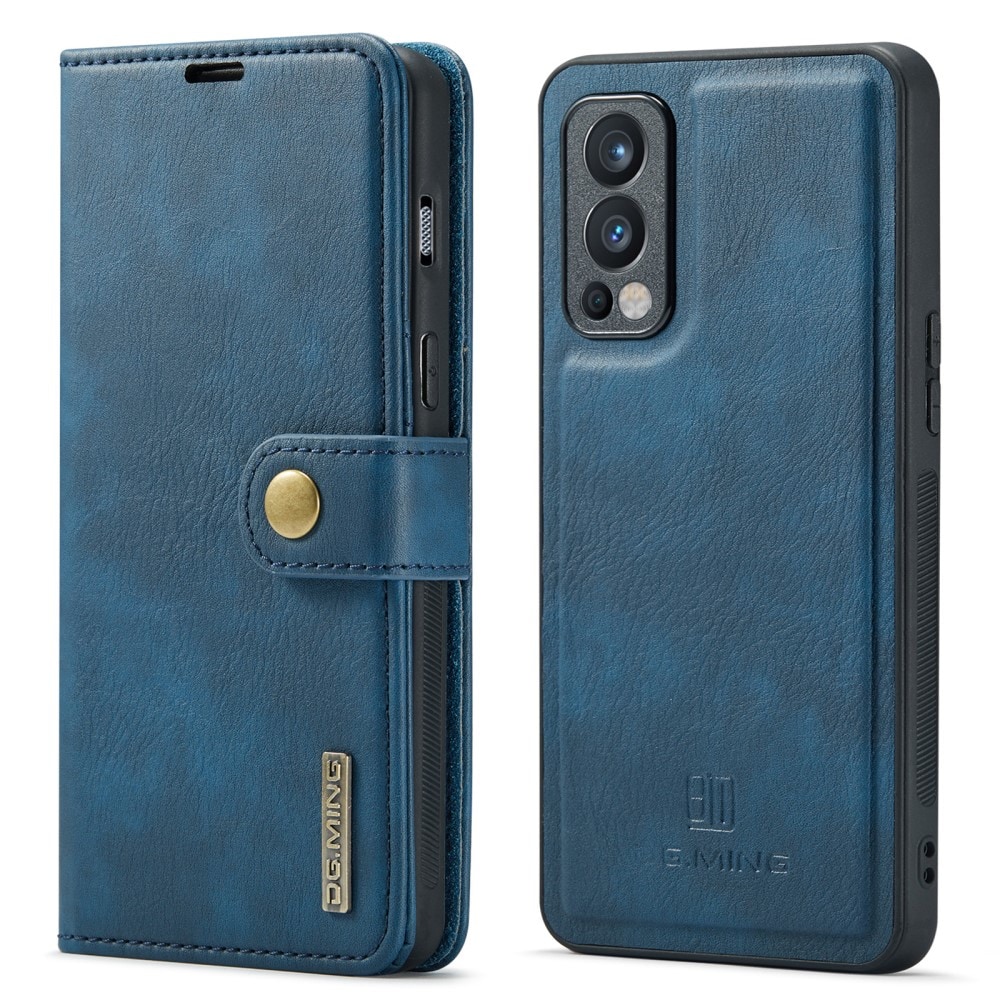  OnePlus Nord 2 5G Lommeboketui med avtakbart deksel, Blue