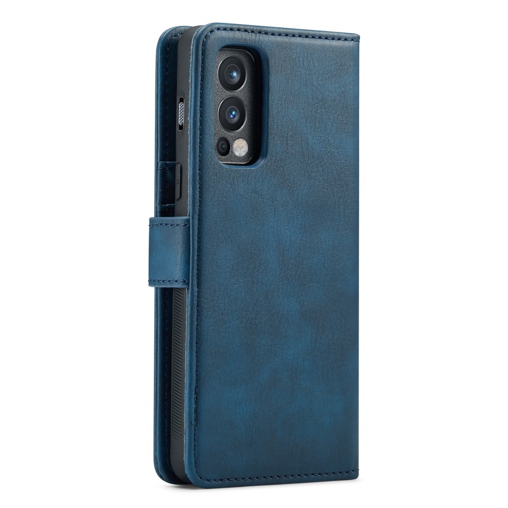  OnePlus Nord 2 5G Lommeboketui med avtakbart deksel, Blue