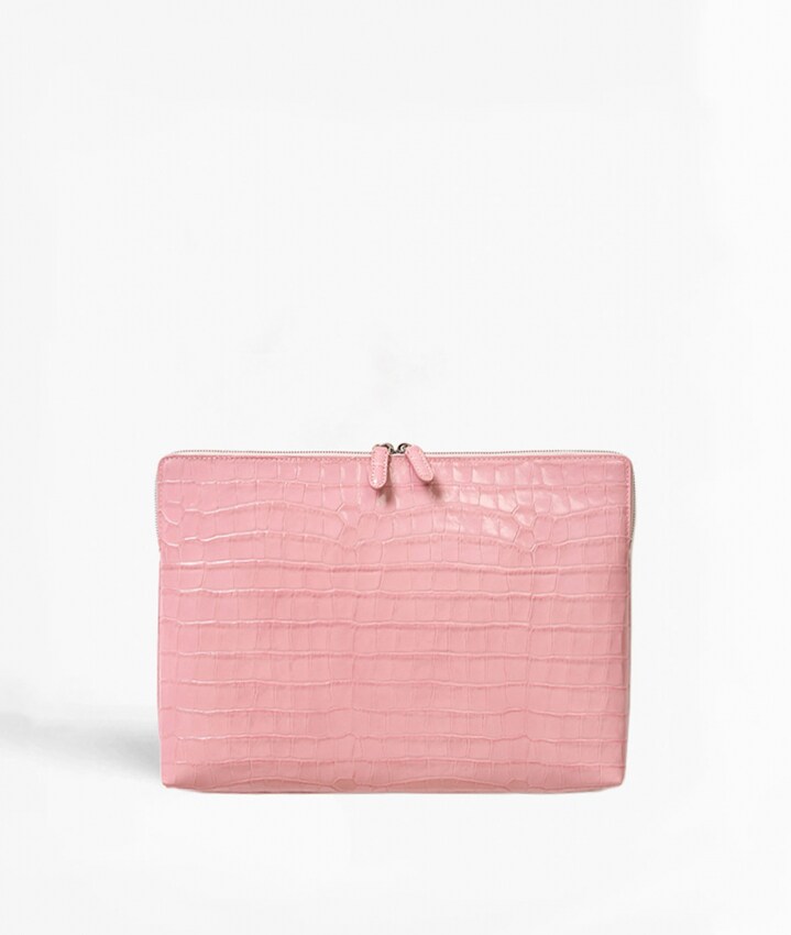 Laptopveske 15" Croco Pink