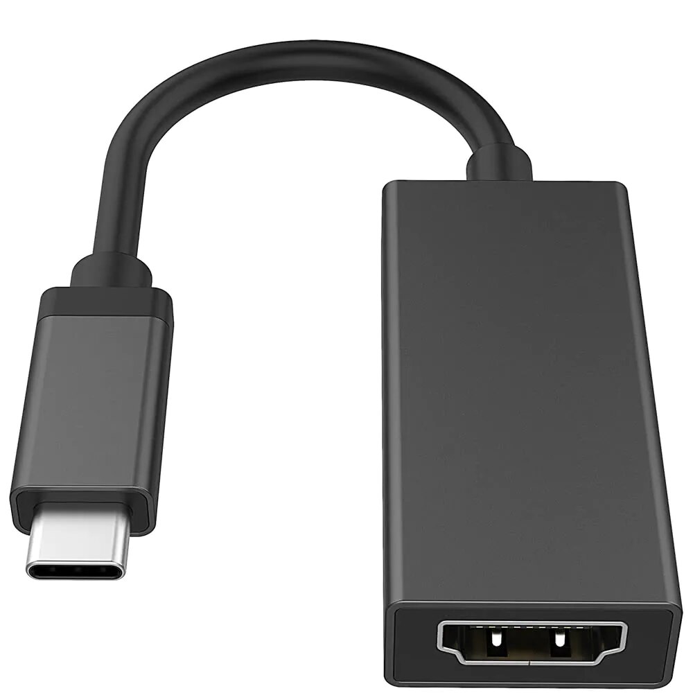 Skjermadapter USB-C til HDMI, Svart