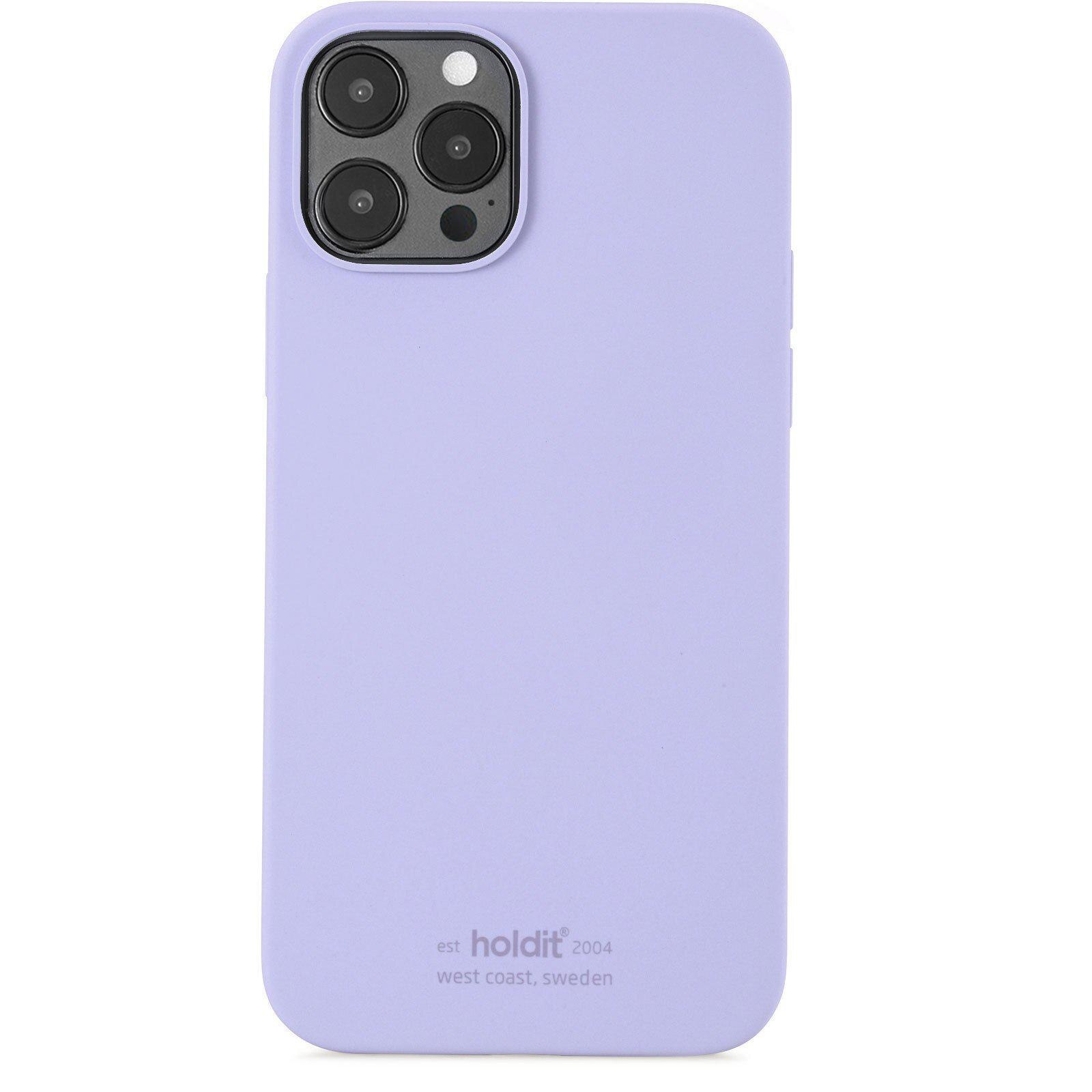 iPhone 12/iPhone 12 Pro Silicone Case, Lilla