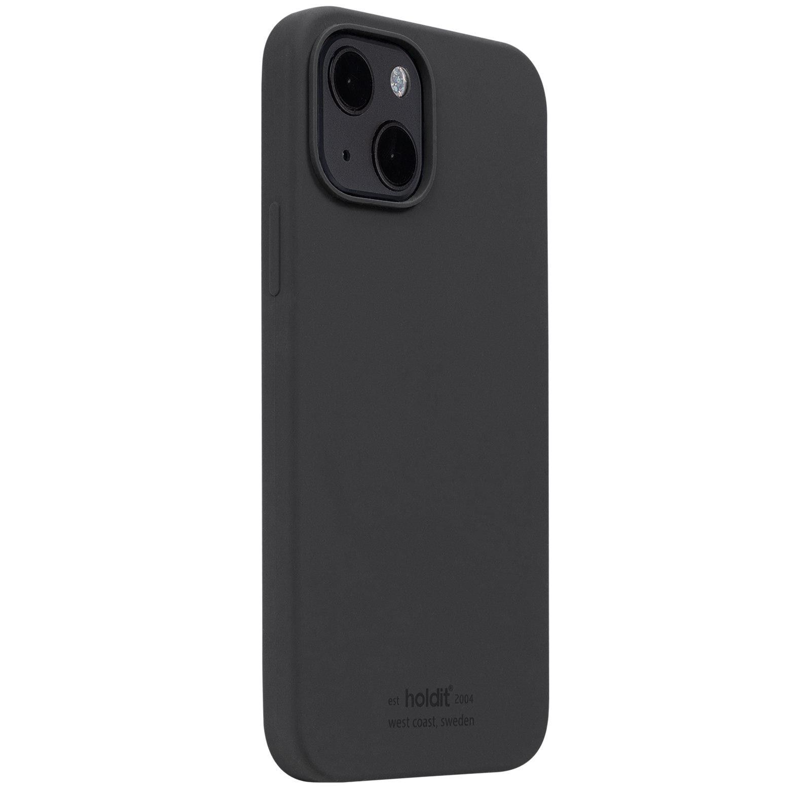 iPhone 13 Mini Silicone Case, Svart