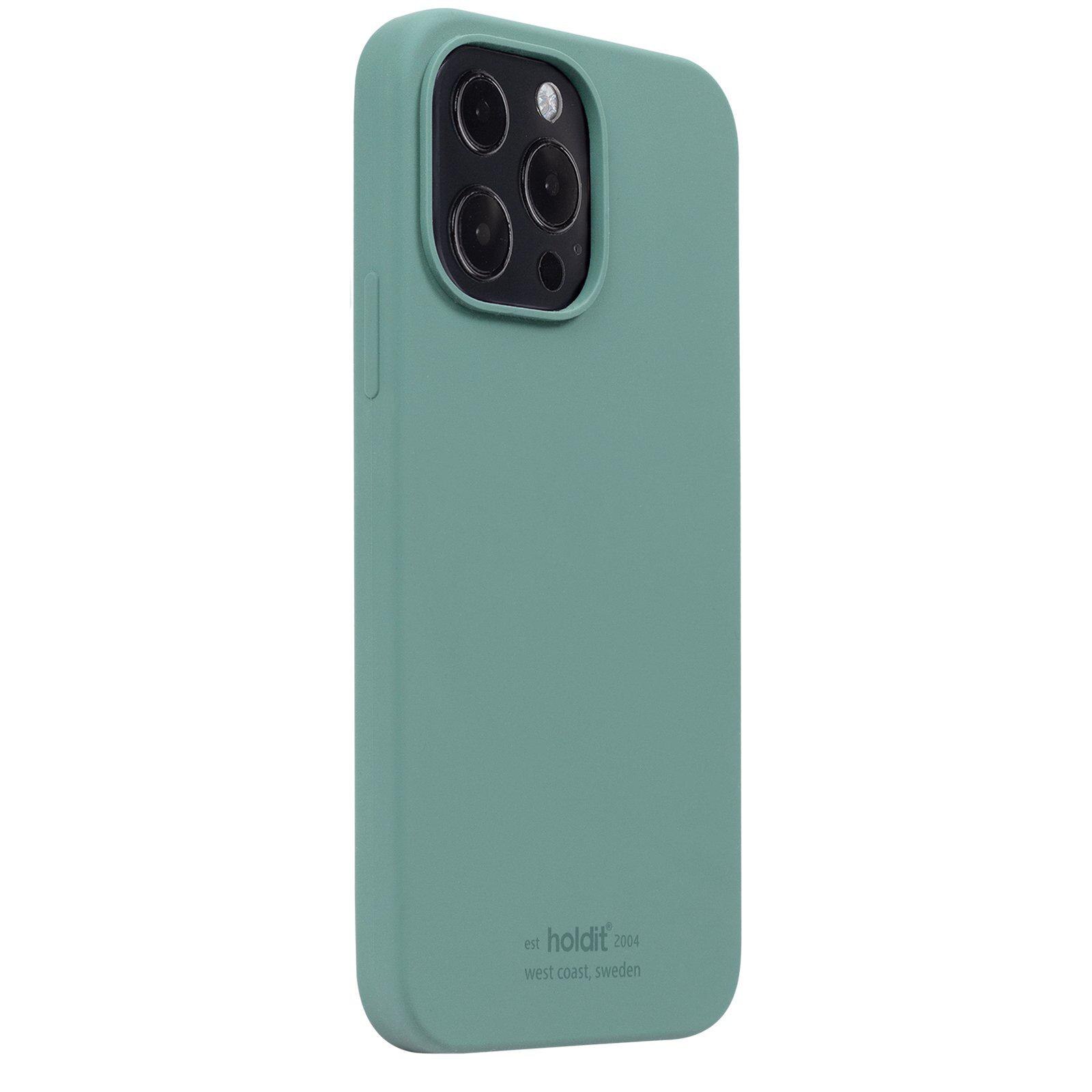 iPhone 13 Pro Silicone Case, Grønn