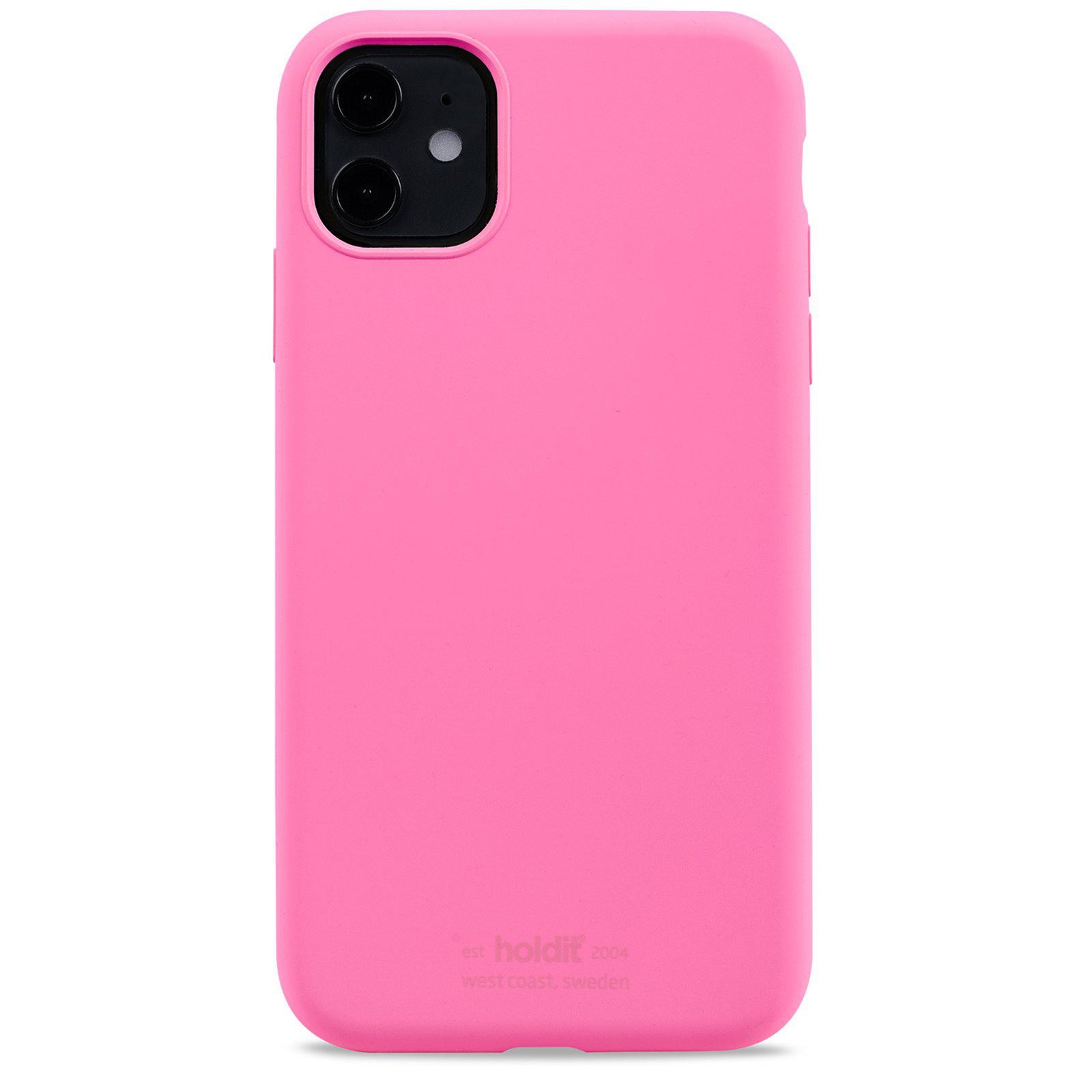 iPhone 11 Silicone Case, Rosa