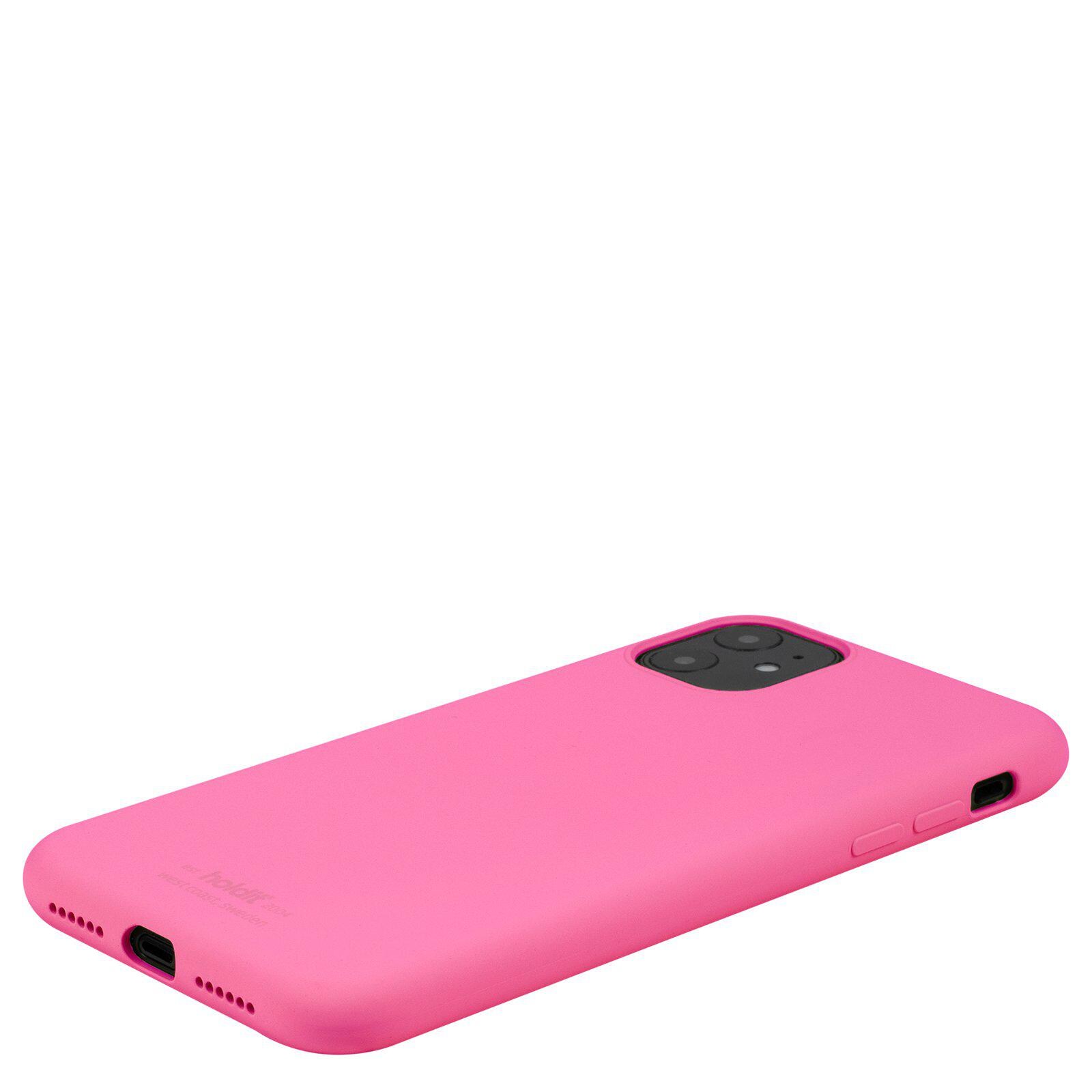 iPhone 11 Silicone Case, Rosa