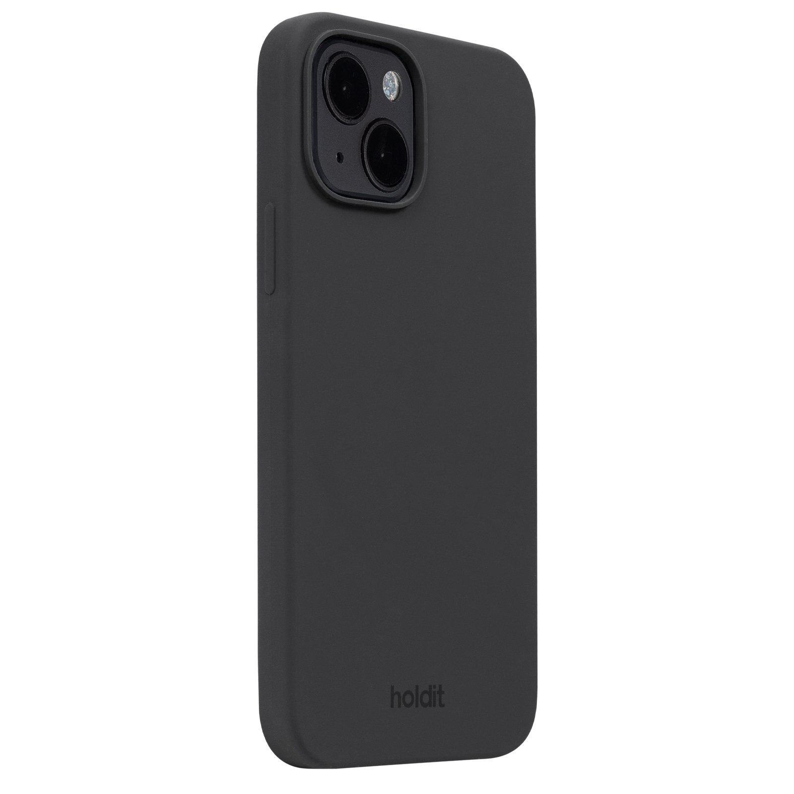 iPhone 15 Silicone Case, Svart