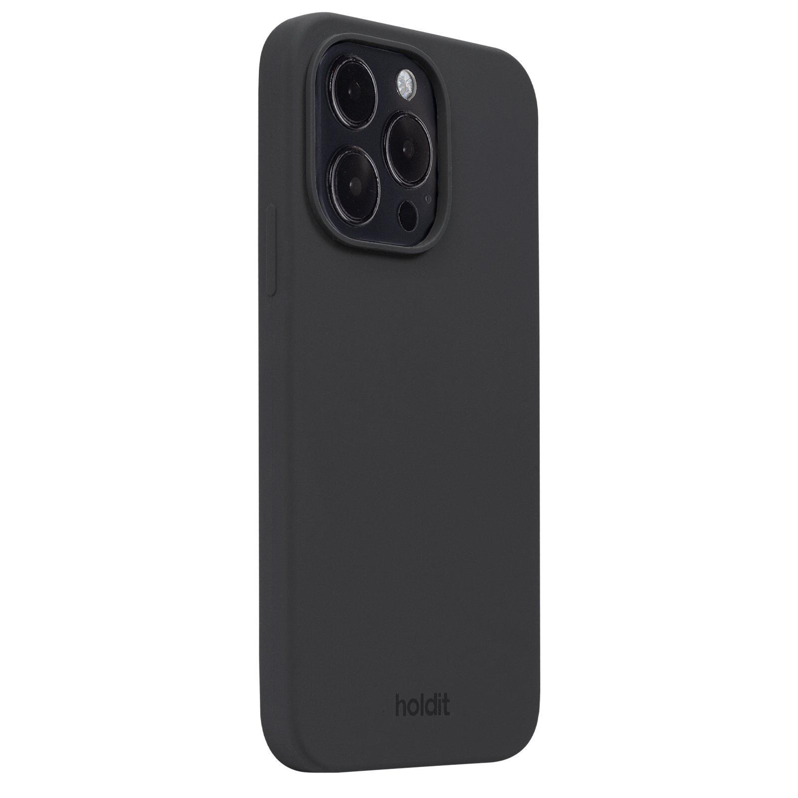 iPhone 15 Pro Silicone Case, Svart