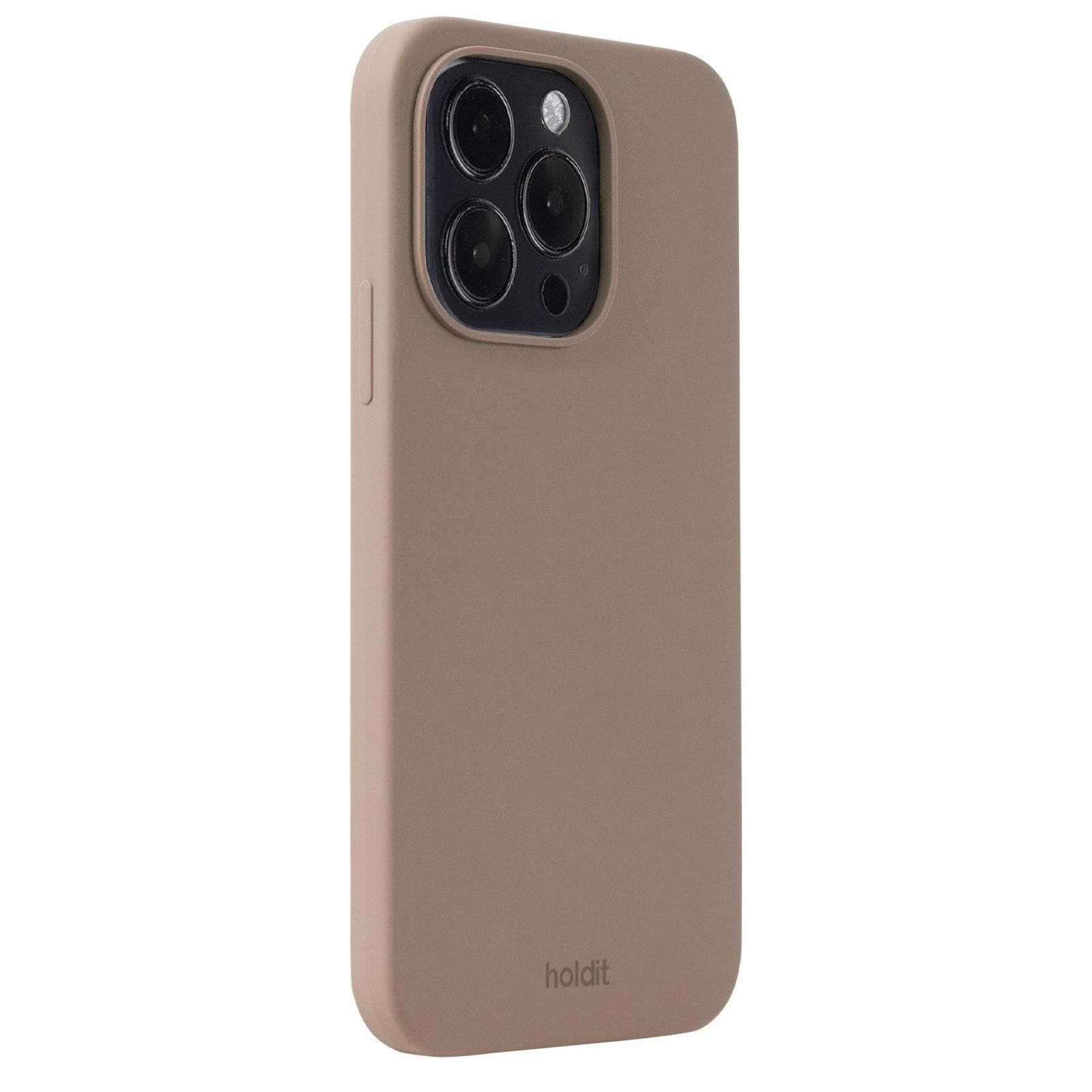 iPhone 15 Pro Silicone Case, Brun