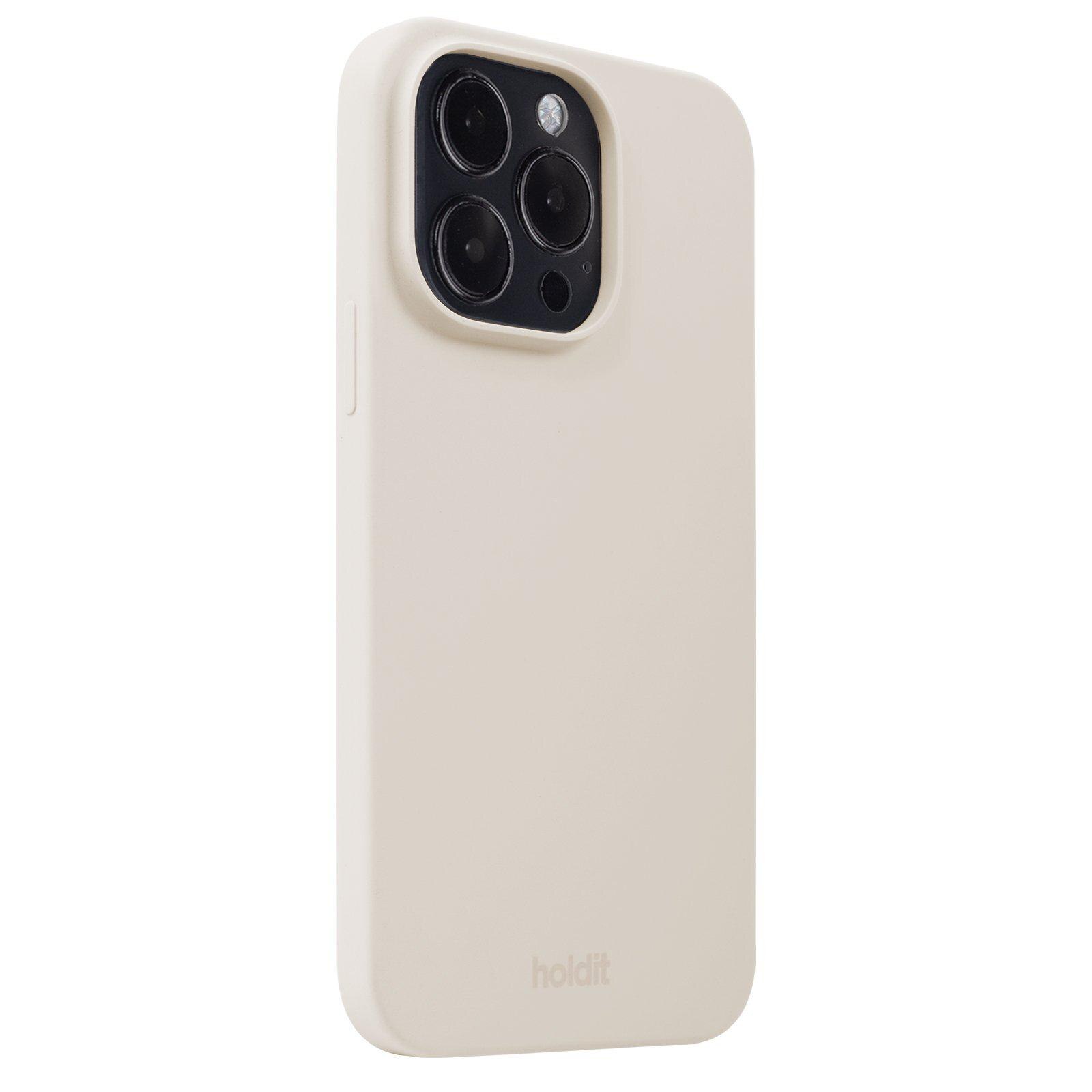 iPhone 15 Pro Silicone Case, Beige