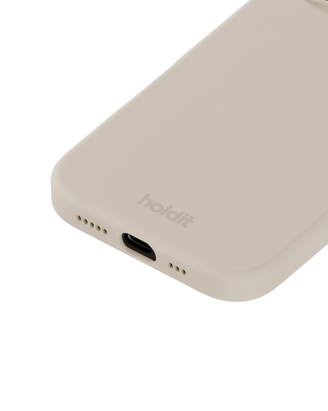 iPhone 16 Silicone Case, Beige