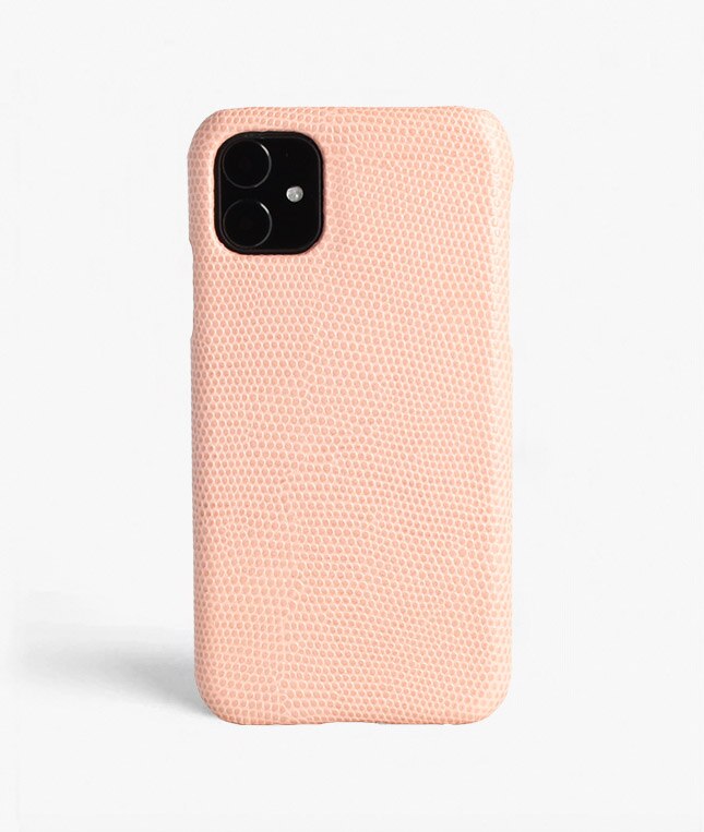 iPhone 12 Mini Deksel Lizard Rosa