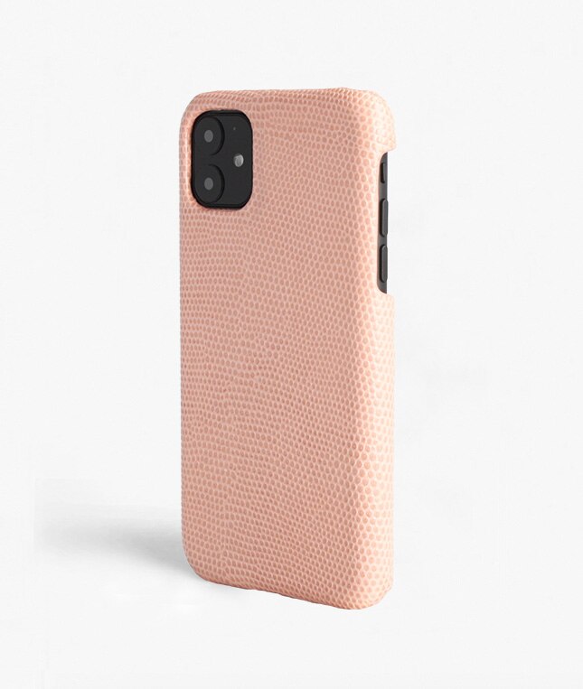 iPhone 12 Mini Deksel Lizard Rosa