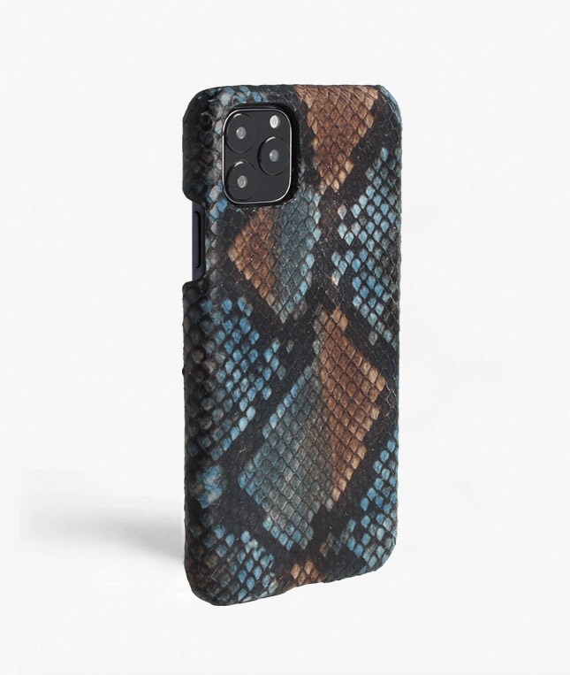 iPhone 11 Pro Max Deksel Python Multicolor Sunset Blue