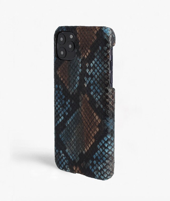 iPhone 11 Pro Max Deksel Python Multicolor Sunset Blue