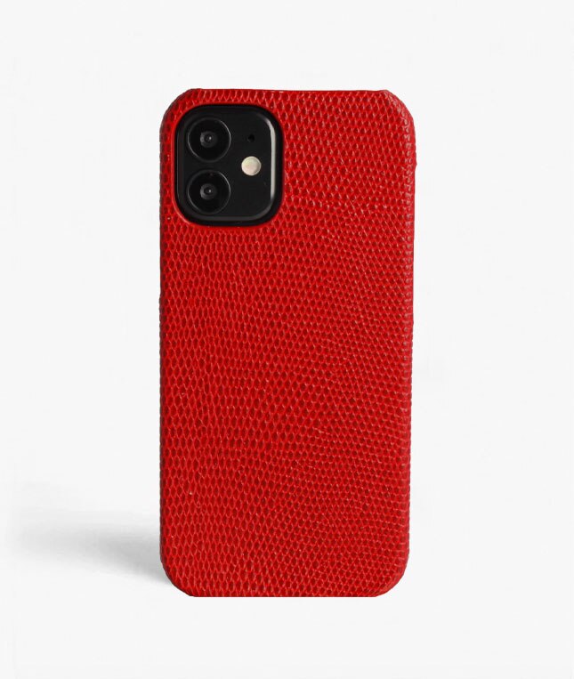 iPhone 12 Mini Deksel Lizard Red