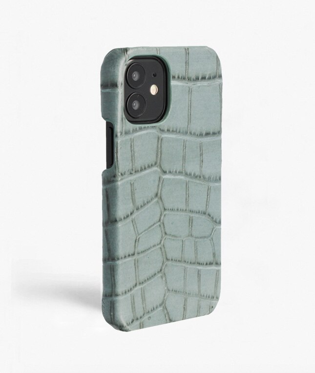 iPhone 12 Mini Deksel Croco Teal