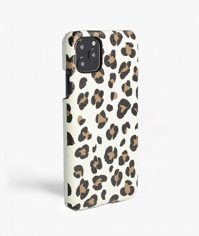 iPhone 11 Pro Max Deksel Leopardo Calf White