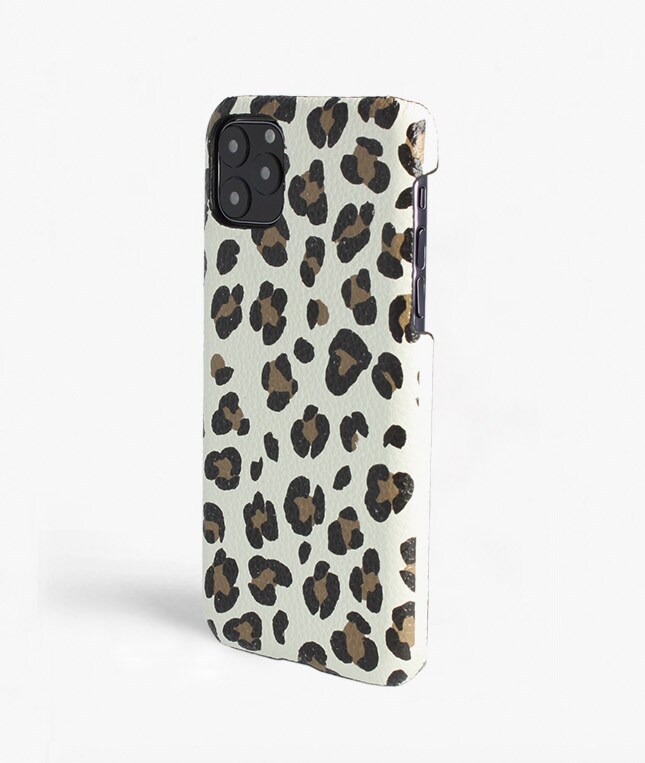 iPhone 11 Pro Max Deksel Leopardo Calf White