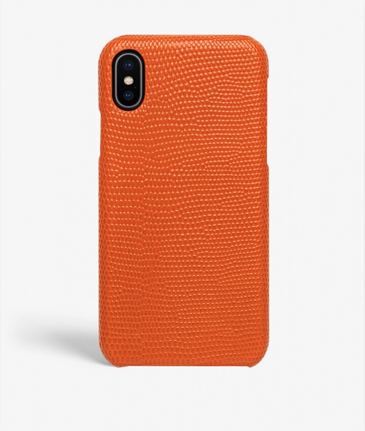 iPhone X/XS Deksel Lizard Oransje