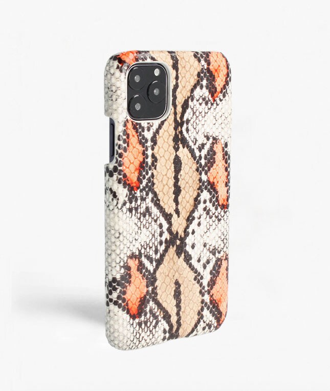 iPhone 11 Pro Max Deksel Snake Plum/Peach