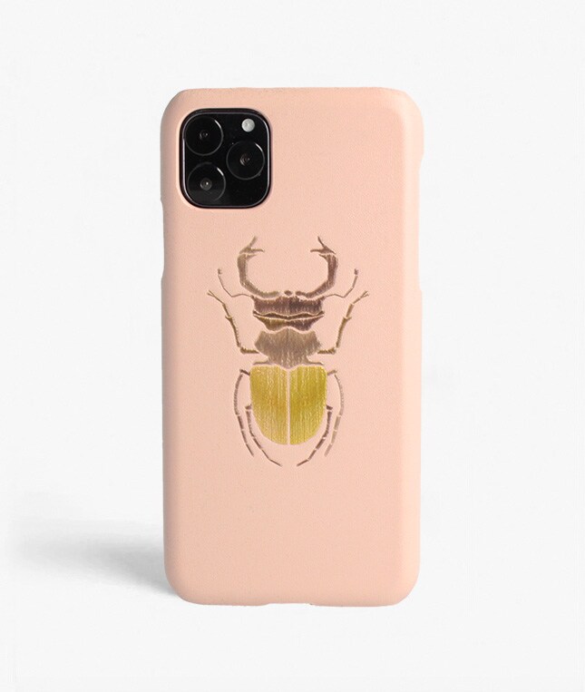 iPhone 11 Pro Max Deksel Beetle Calf Dusty Pink