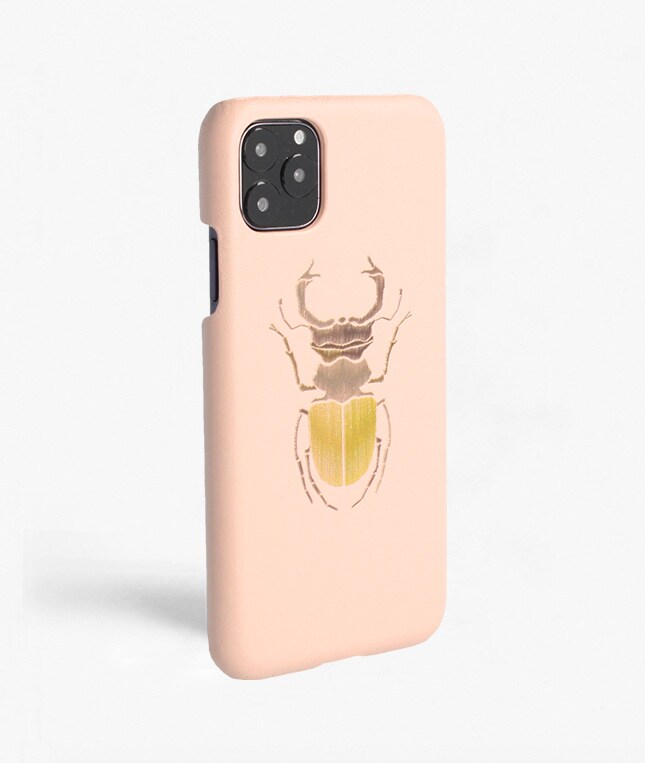 iPhone 11 Pro Max Deksel Beetle Calf Dusty Pink