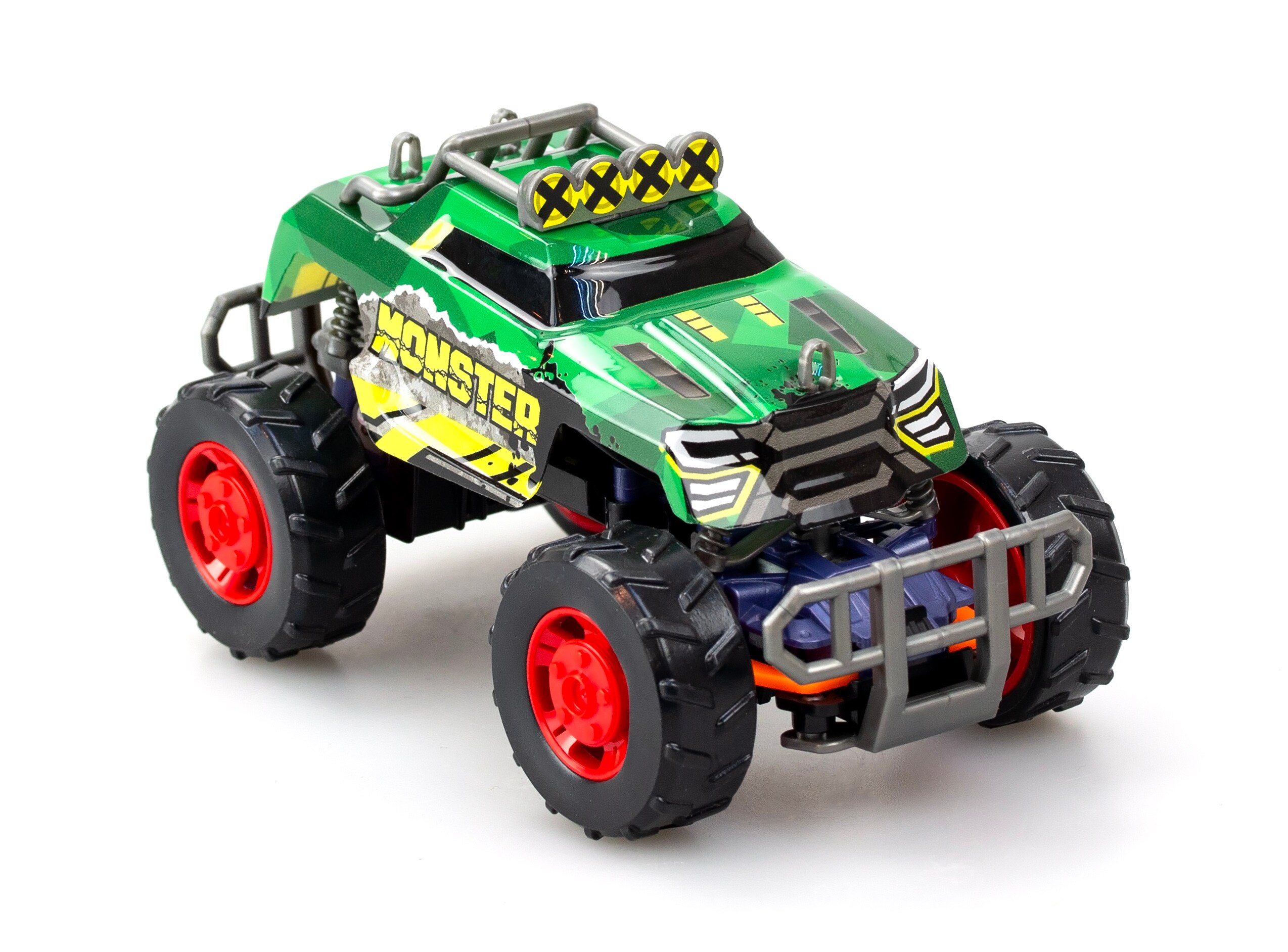 Radiostyrt Bil Build 2 Drive - Mighty Crawler, Grønn