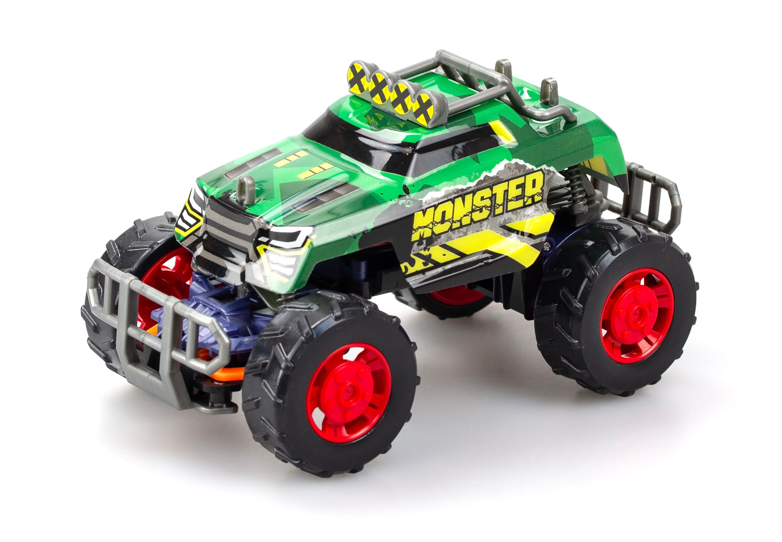 Radiostyrt Bil Build 2 Drive - Mighty Crawler, Grønn