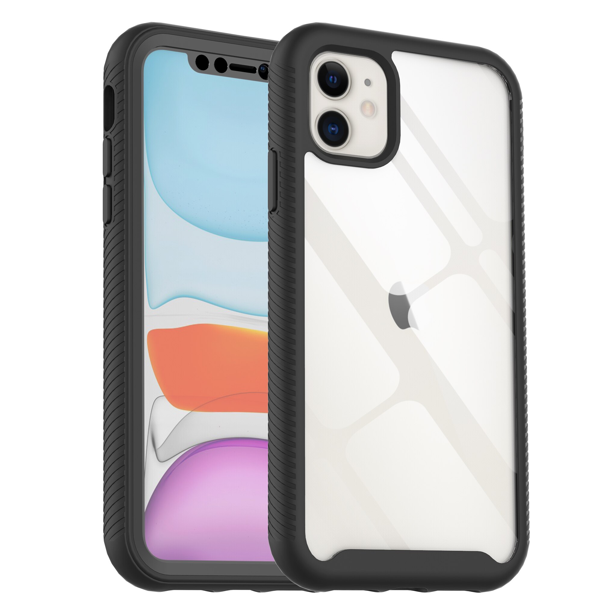 iPhone 11 Deksel Full Protection, Svart