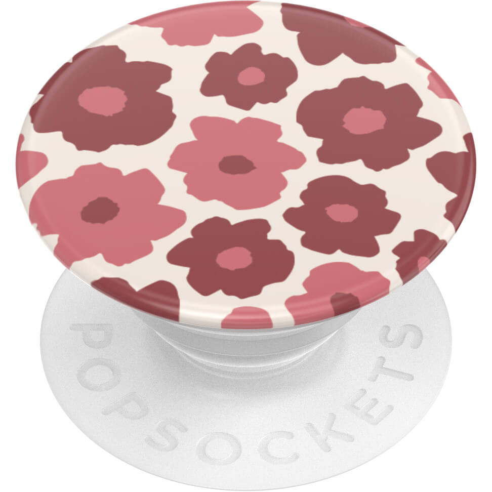 PopGrip Mobilholder / stativ med avtakbar topp, Mauve Floral